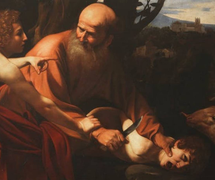 La risposta di Caravaggio alla peste nera: ” Il Sacrificio di Isacco”