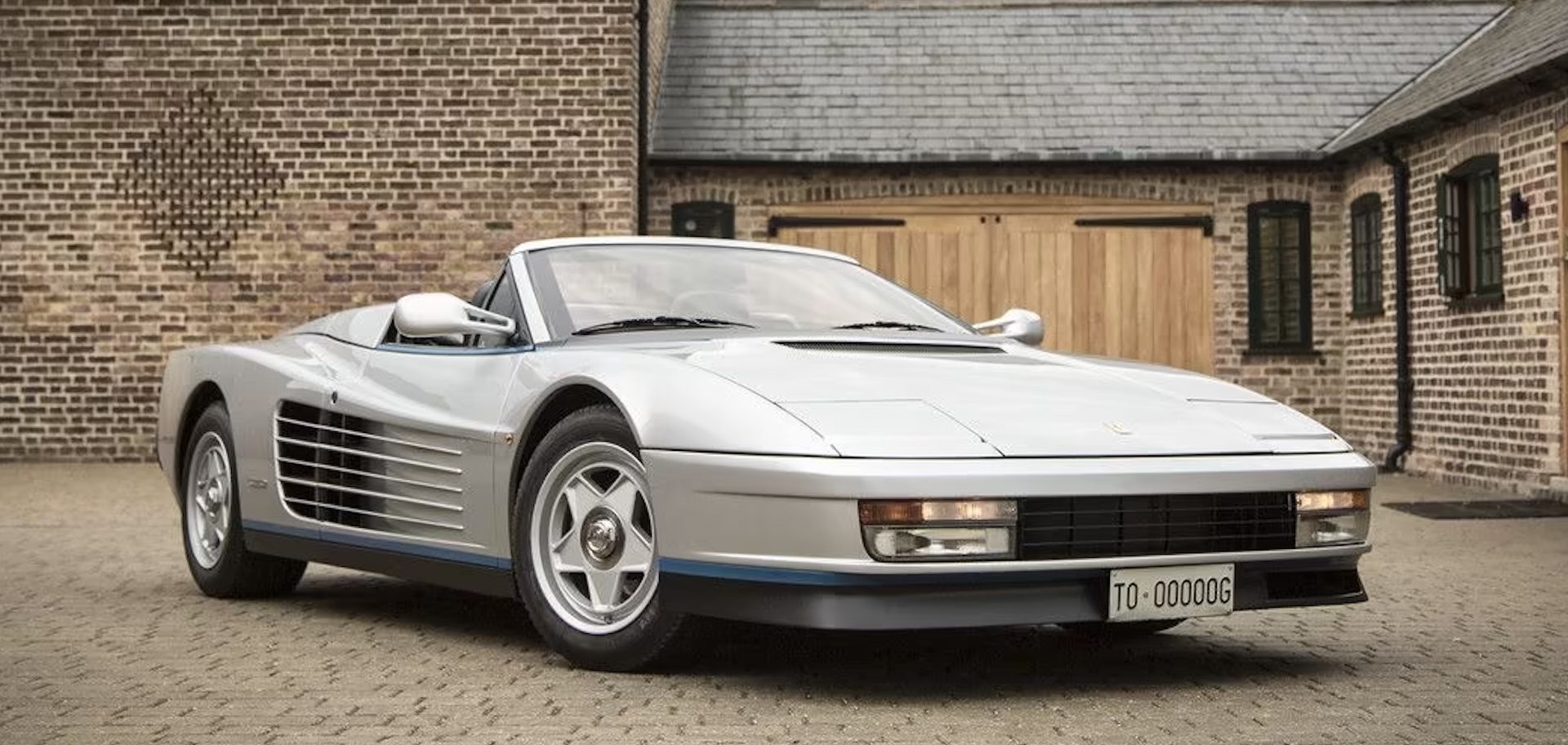 Ferrari Testarossa spider… una stupenda “Rossa Argentata”