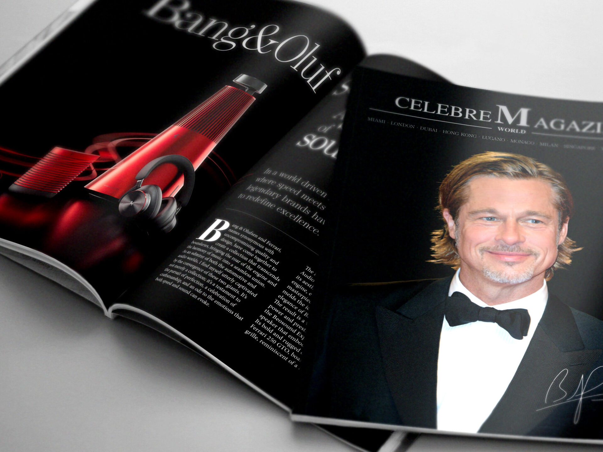 celebreMagazine edizione Brad Pitt, ovvero come liberare dal marmo un’opera d’arte