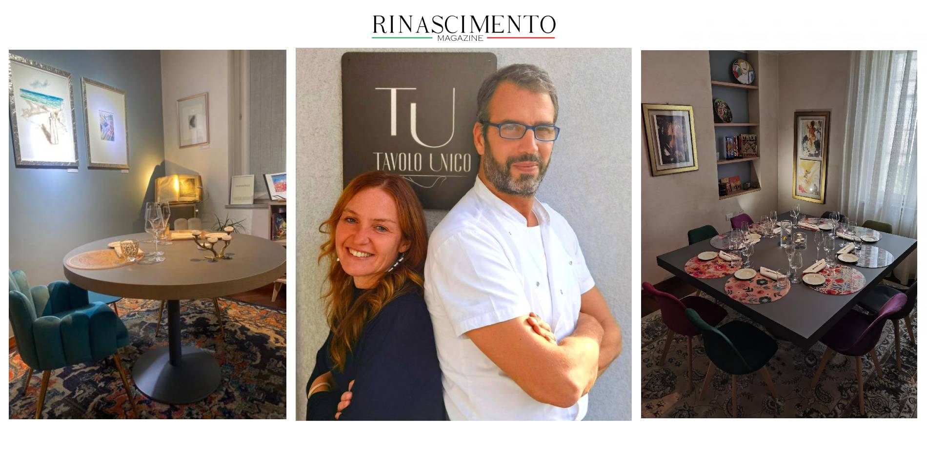 Tavolo Unico: a cena con l’arte