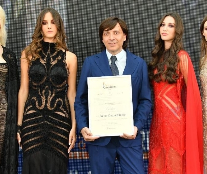 Anton Giulio Grande viene insignito del titolo di Cavaliere al Merito dell’Imprenditoria Italiana