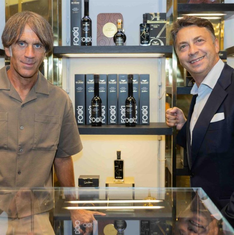De Nigris e Davide Oldani, passo a due con l’aceto balsamico