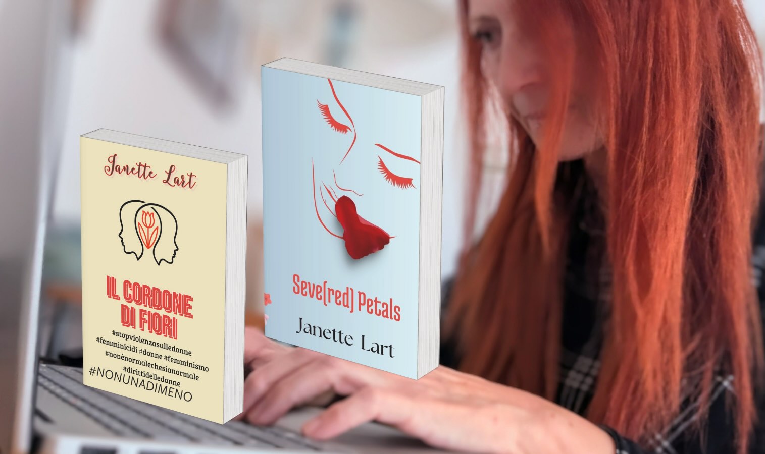 Janette Lart: da “Il cordone di fiori” a “Seve(Red) Petals”, una scrittrice impegnata nella lotta contro il femminicidio