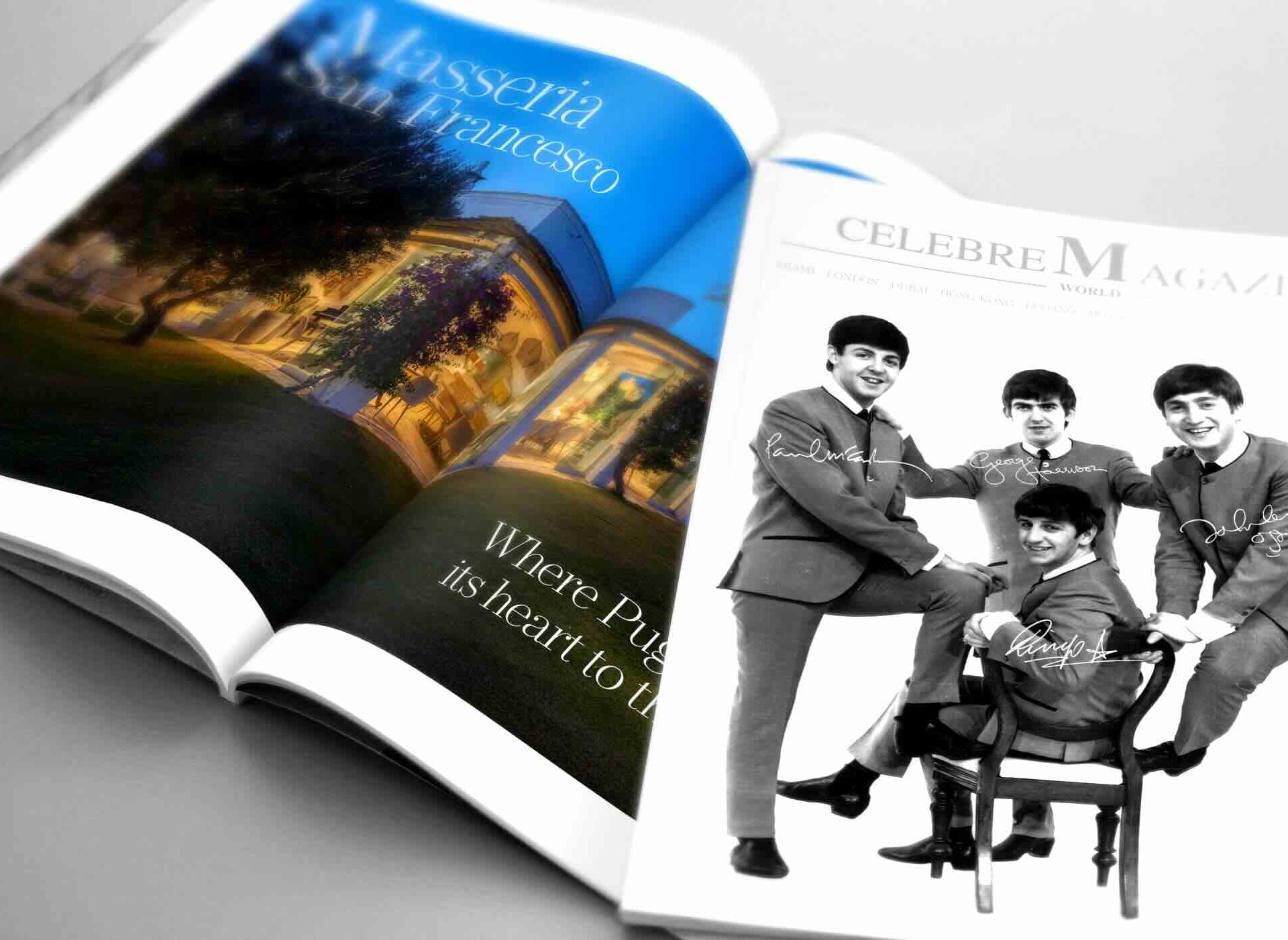 Celebre Magazine e le influenze surrealiste della Beatles edition