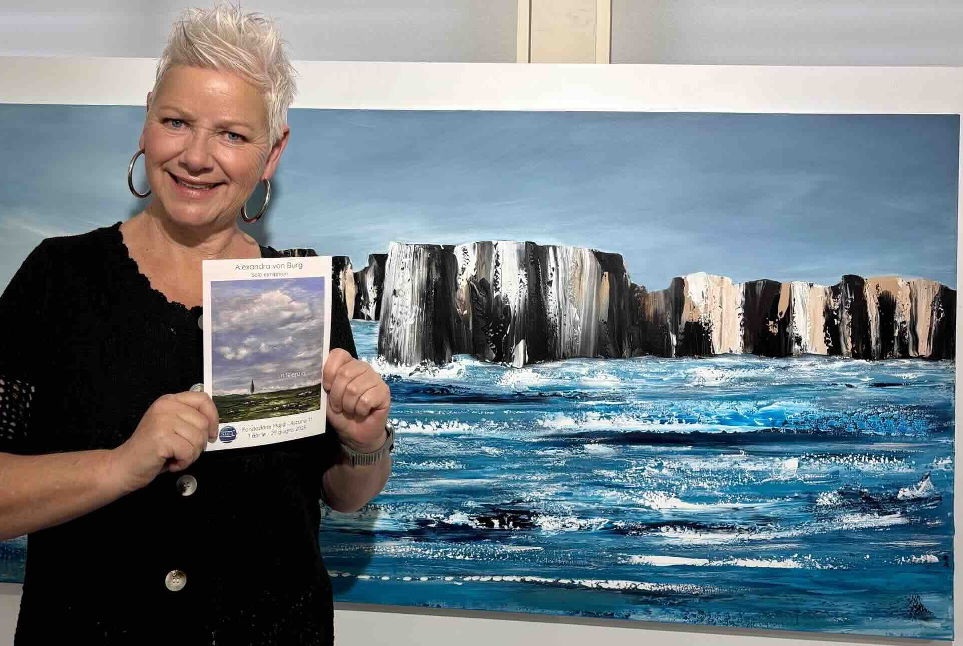 “In Silenzio” come atto creativo: Alexandra von Burg in mostra ad Ascona