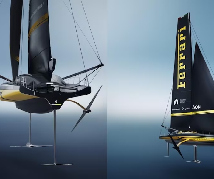 Ferrari Hypersail: Il Cavallino Rampante sfida gli oceani