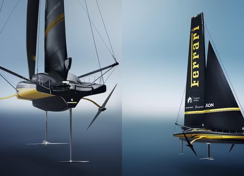 Ferrari Hypersail: Il Cavallino Rampante sfida gli oceani