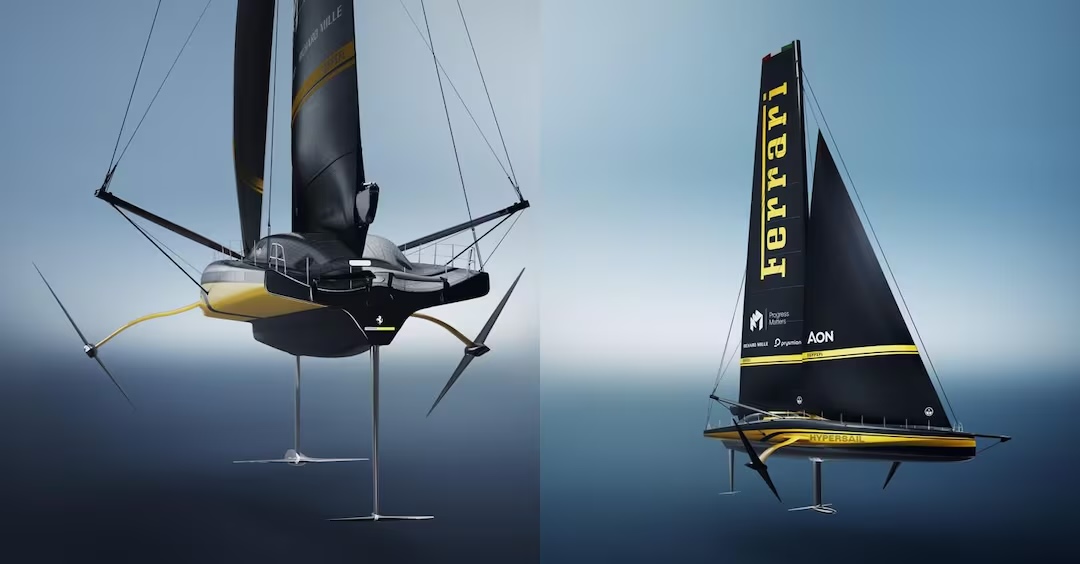 Ferrari Hypersail: Il Cavallino Rampante sfida gli oceani